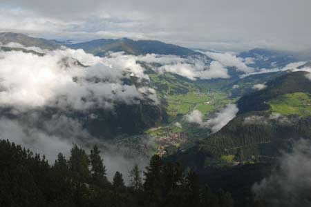 Mayrhofen and the Zillertal from Zillertal viewpoint