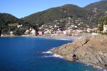 Village of Bonassola on the Ligurian Coast
