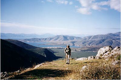 The Kaki Skalas - pathway to the mountain pass