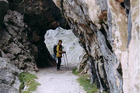 Picos De Europa - Cares Gorge - Rock arches
