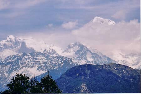 Annapurna range from Deurali