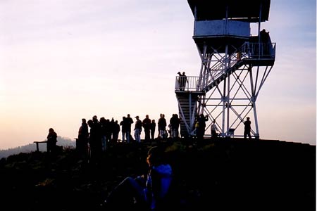 The observation platform on Poon Hill