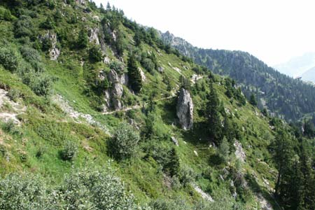 Grand Balcon Sud near Chalet de la Flégéree