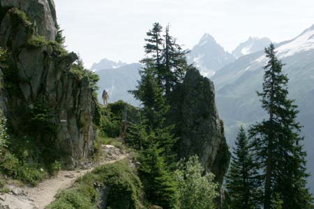 Arve Valley from Grand Balcon Sud