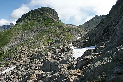 Scenery between Col du Brévent and le Brévent