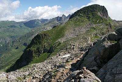 Path between Col du Brévent and le Brévent