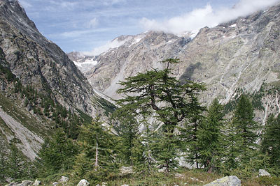 Bosse de Claphouse at the end of the walk from Ailefroide