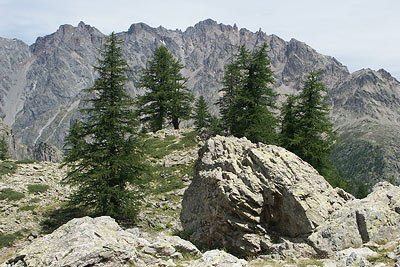 Scenic view at Bosse de Claphouse
