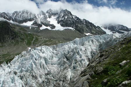 Argentière Glacier and Aiguille de Chardonnet