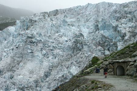 The lower viewpoint - Argentière Glacier