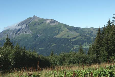 Mont Joly from Bellevue, Les Houches