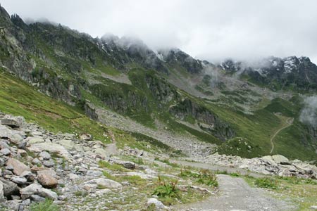 Photo from the walk - Lac Cornu from Planpraz