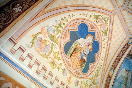 Interior of the chapel in Hochsteg