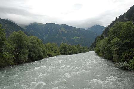 The Ziller River near Mayrhofen