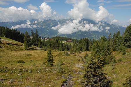 Rosenalm from path to 'old' Kreuzjochh&uuml;tte