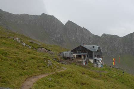 The Edelhütte occupies an excellent position