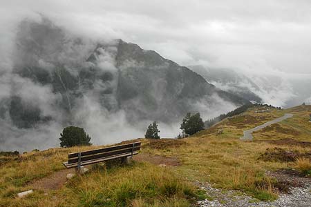 The panorama path above Filzenalm
