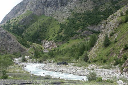 Romanche River above Pont d'Arsine