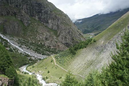 Romanche River above Pont d'Arsine