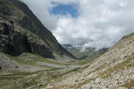 Romanche River near Refuge de l'Alpe de Villar d'Arène
