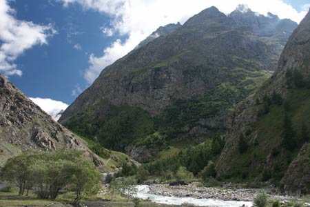 River Romanche above Pont d'Arsine