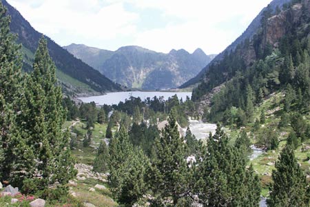 A retrospective view of the Lac de Gaube