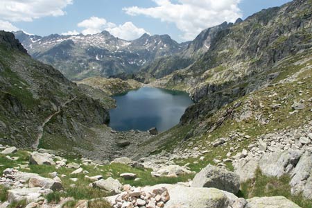 View across Lac Nere