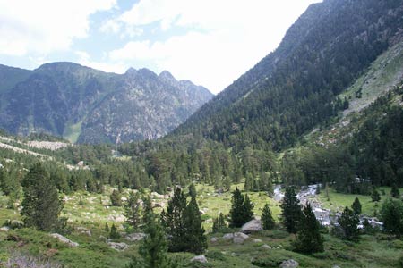 Scenery near the lac de Gaube