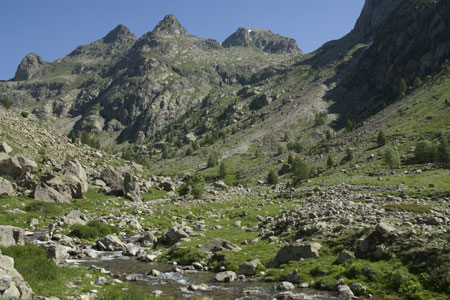 The Gordolasque Valley above Pont du Gountet