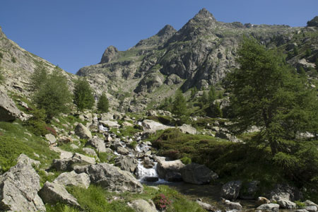 The Gordolasque Valley above Pont du Gountet
