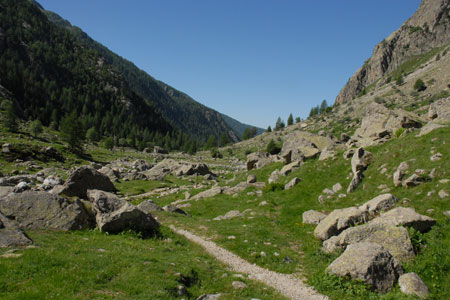 The Gordolasque Valley near Pont du Gountet