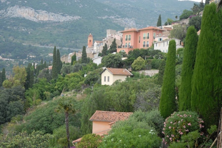 The old village of Roquebrune
