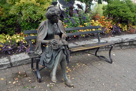 Modern sculpture near Lost Lagoon, Stanley Park