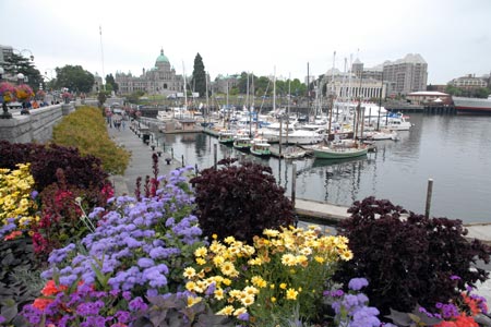 The Inner Harbour at Victoria