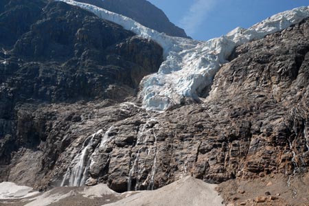 View of the Angel Glacier
