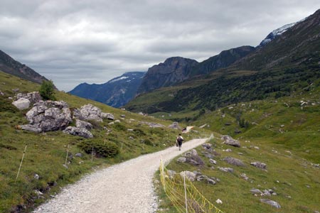 View on path from refuge du Roc de la P&ecirc;che to Ritort