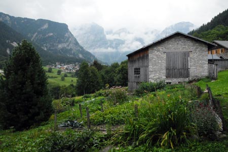 The view from la Croix to Pralognan