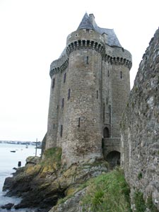 The Solidor Tower is now a museum at St Servan, St Malo