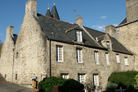 Solid architecture is typical of Dinan