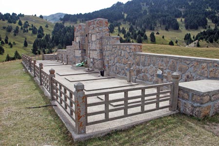 Resistance memorial at Pas de l'Aiguille