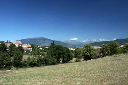 Rural scenery near Clelles