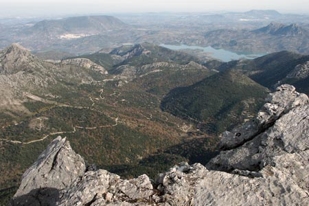 Panorama from El Torreon's summit