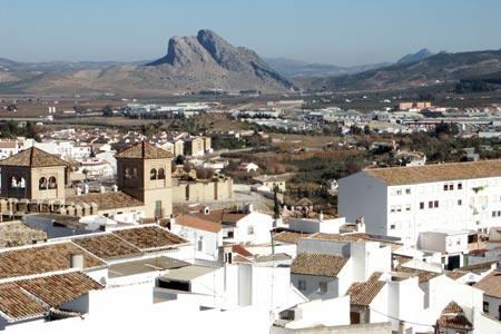 Peña de los Enamorados or Lover's Leap, Antequera