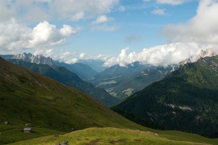 Val di Fassa from near Rifugio Friedrich August