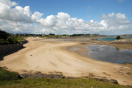 Beach before Pointe de la Garde Guérin