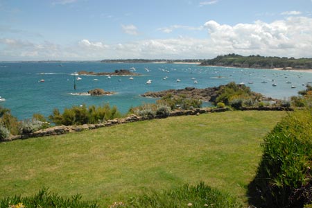 Rance Estuary and St Malo from Pointe du Décollé