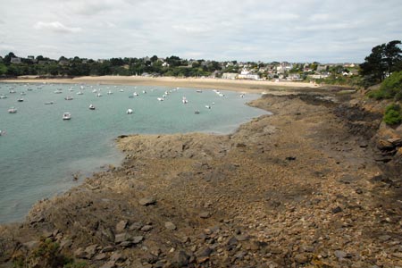View on approach to Port Mer