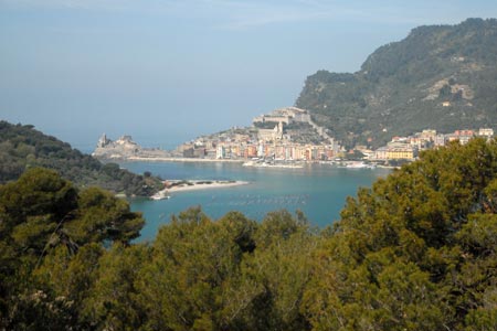 Isola Palmaria - Portovenere from the island