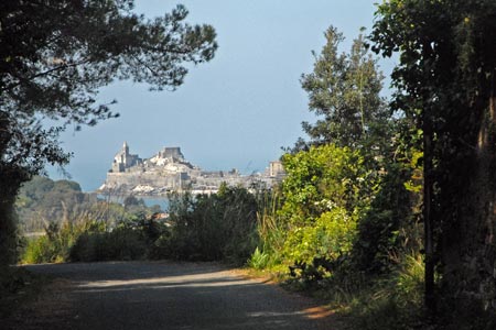 Isola Palmaria - Portovenere from the island