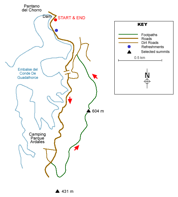 Walk 6002 Route Map